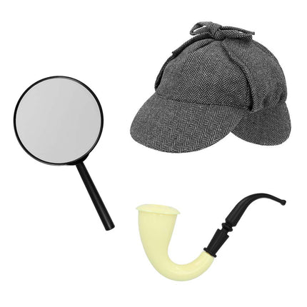 Accessoireset Detective 3 delig