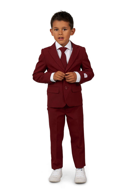 Bordeaux Rood Pak Jongen OppoSuits