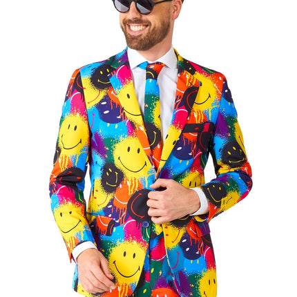 Smiley Drip Pak Heren OppoSuits