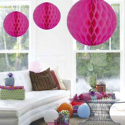 Honeycomb Bal XL Fuchsia 50cm