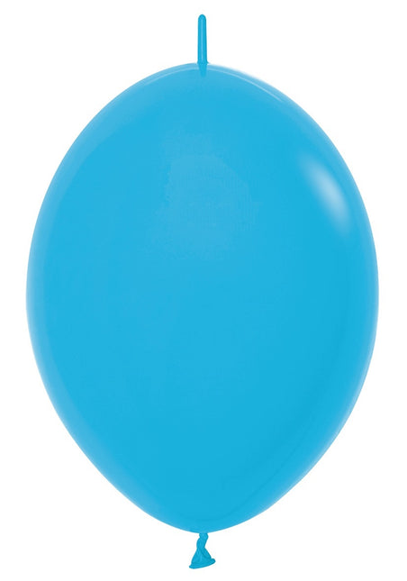 Ballonnen Blue 30cm 50st