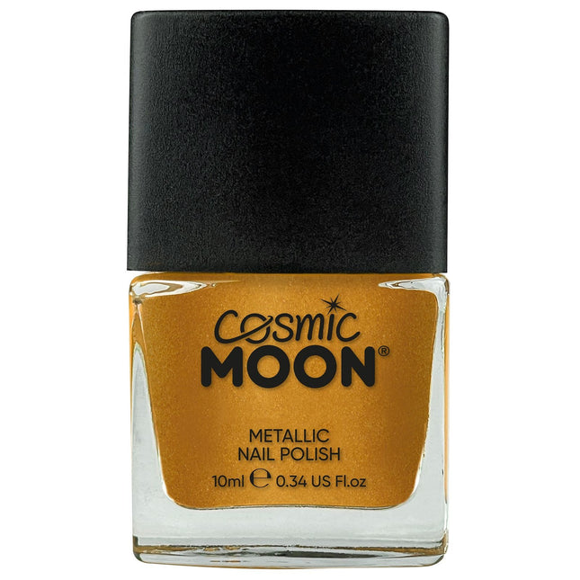 Cosmic Moon Metallic Nail Polish Gold 14ml