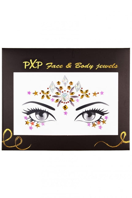 PXP Gezicht Sticker Face Jewels Princess Star