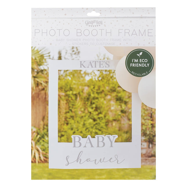 Photobooth Frame Baby Shower 72cm