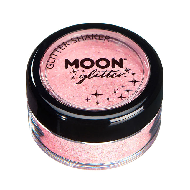 Moon Glitter Pastel Glitter Shakers Coral 5g