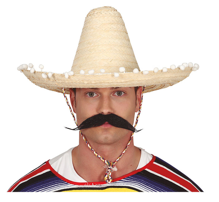 Sombrero Wit 45cm