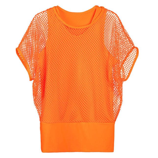 Visnet Top Dames Oranje M/L