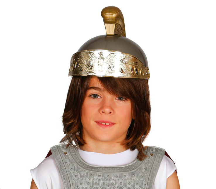 Romeinse Helm Kind