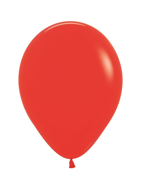 Ballonnen Red 25cm 100st