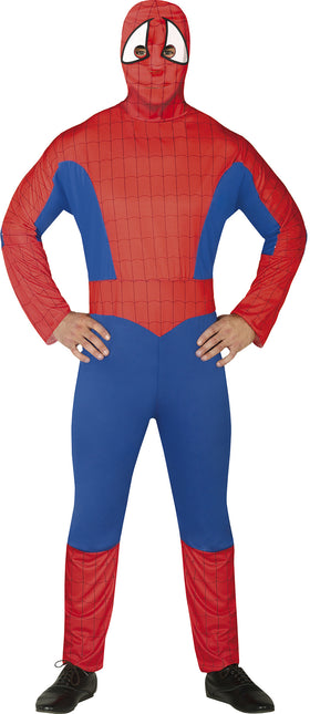 Spiderman Kostuum Rood Blauw Heren