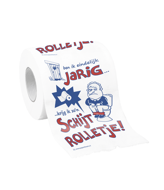Toiletpapier Schijtrolletje