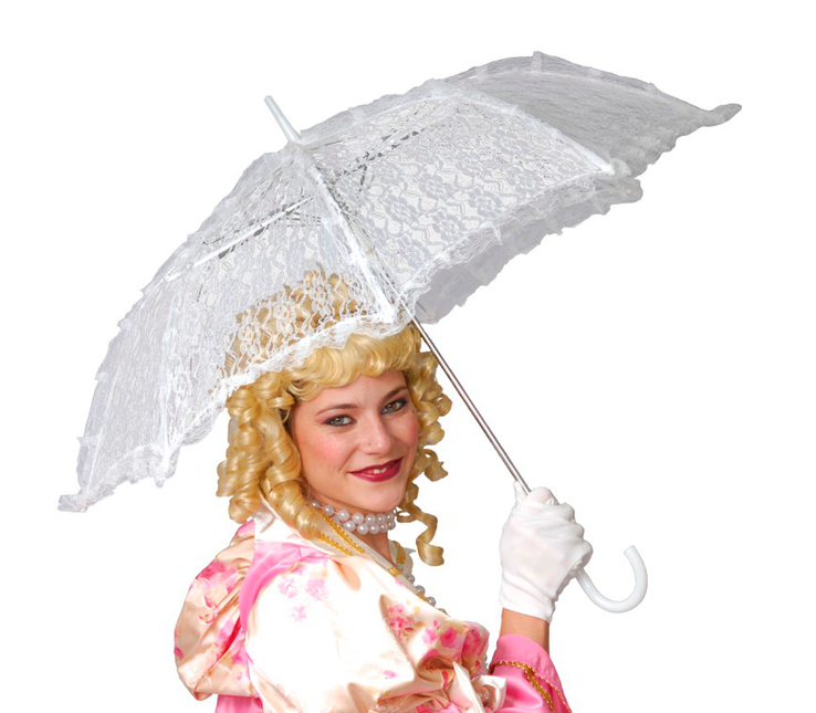 Parasol Wit 70cm