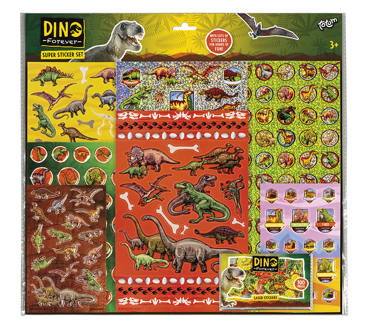 Dino Stickerset Groot