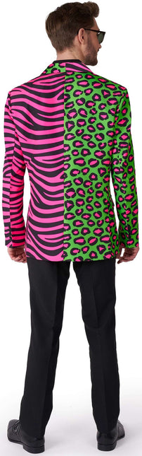 Panter Tijger Neon Blazer Heren Suitmeister