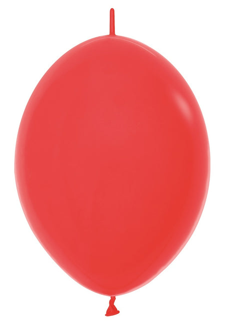 Ballonnen Red 30cm 50st