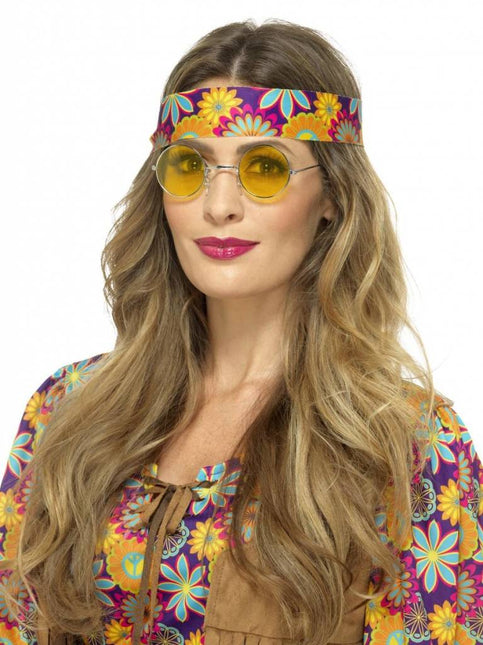 Hippie Bril Geel