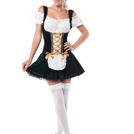 Dirndl Jurk Oktoberfest Gouden Strikken