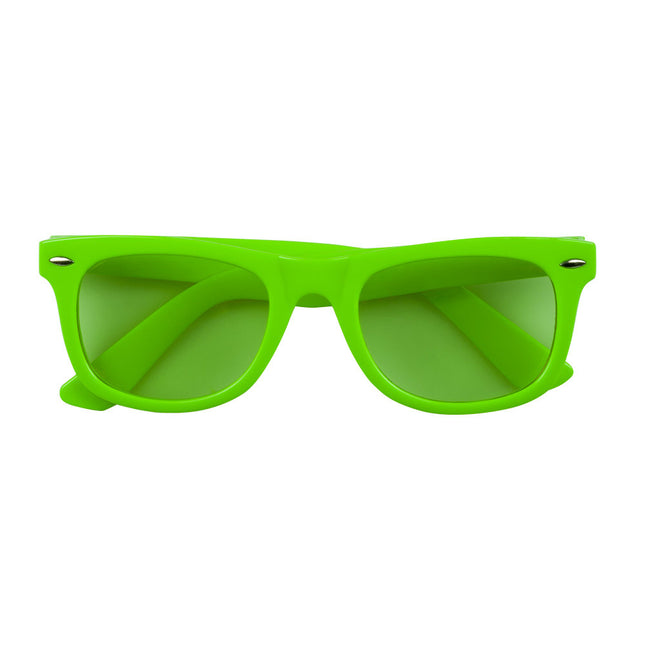 Neon Groene Partybril