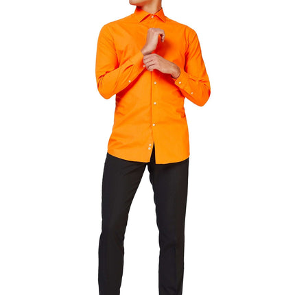 Oranje Overhemd Heren OppoSuits