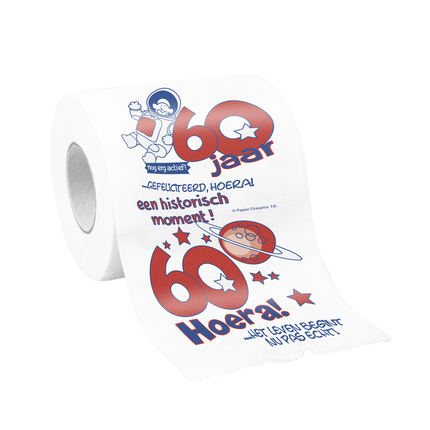 Toiletpapier 60 Jaar