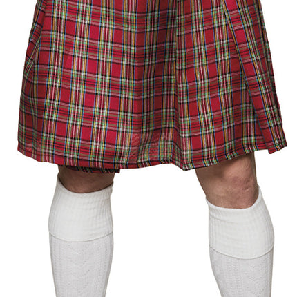 Schotse Kilt Rood