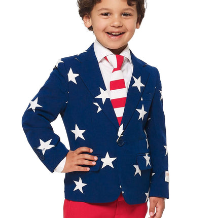 USA Stars Stripes Pak Jongen OppoSuits