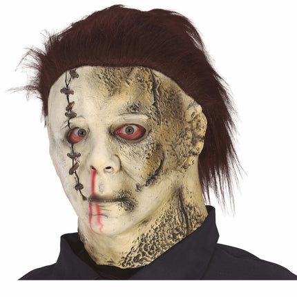 Halloween Masker Horror Met Haar