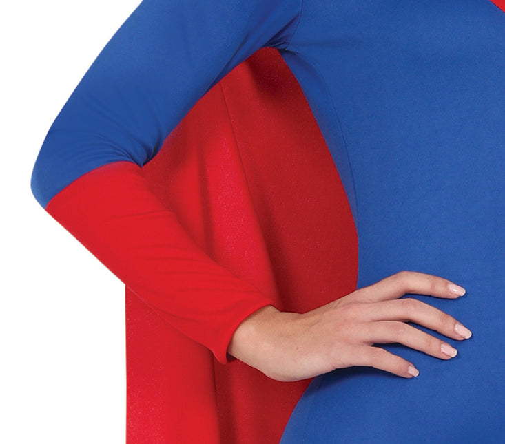 Supergirl Kostuum Blauw Dames