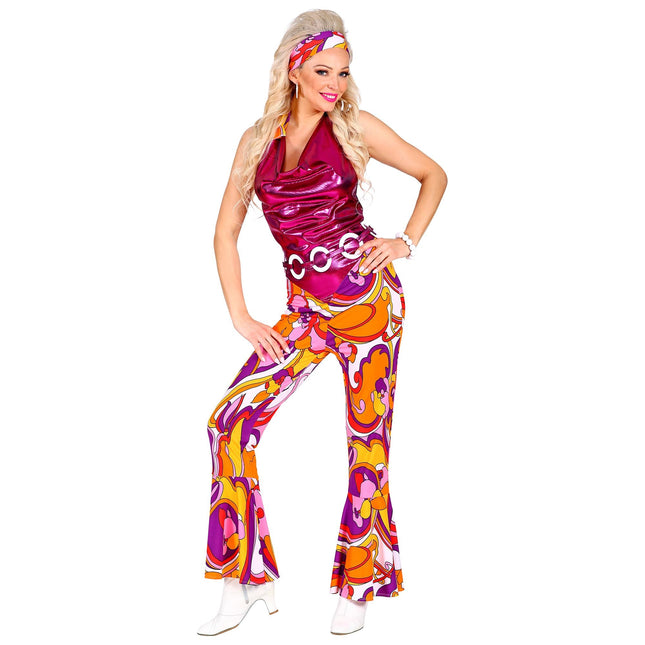 Disco 70S Jumpsuit Dames