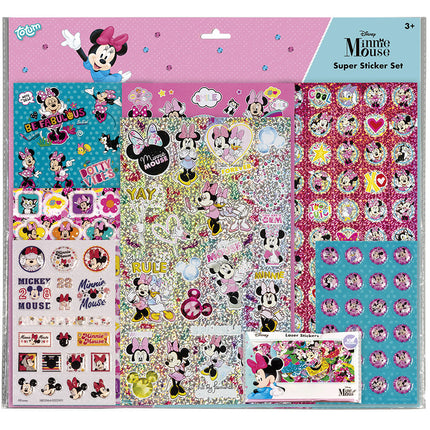 Minnie Mouse Stickerset 12 delig