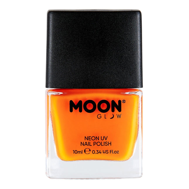 Moon Glow Intense Neon UV Nail Polish Intense Orange 14ml