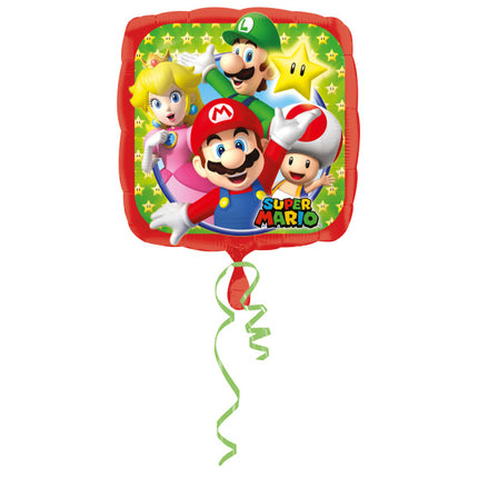 Super Mario Helium Ballon Leeg 43cm