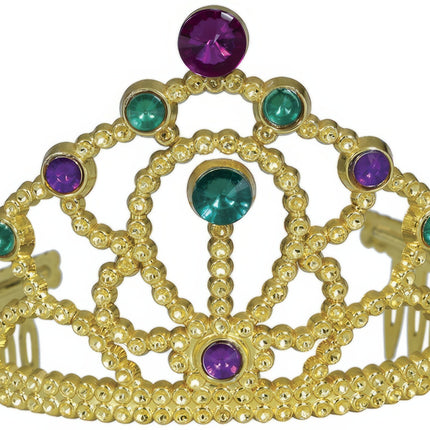 Tiara Goud Meisje Diamanten Kind