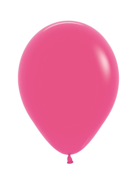 Ballonnen Fuchsia 25cm 100st