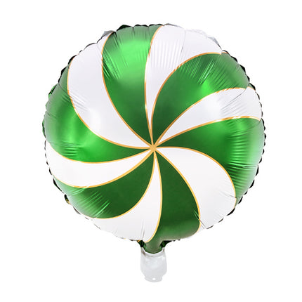 Helium Ballon Candy Groen Leeg 35cm