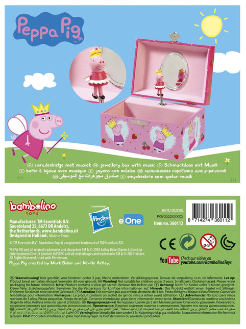 Peppa Pig Sieraden Doosje Met Muziek