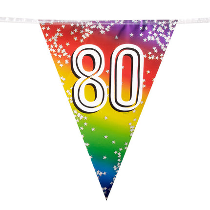 Regenboog Slinger 80 Jaar 6m