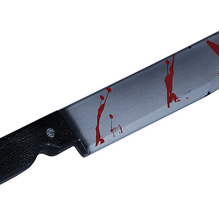 Halloween Nep Machete Met Bloed 45cm