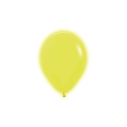 Ballonnen Neon Yellow 12cm 50st