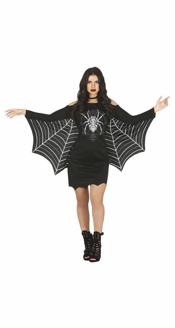 Spinnen Halloween Jurk Dames