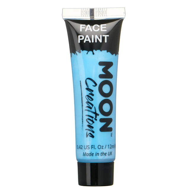 Moon Creations Face Paint Light Blue 12ml