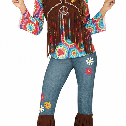 Hippie Kostuum Gekleurd