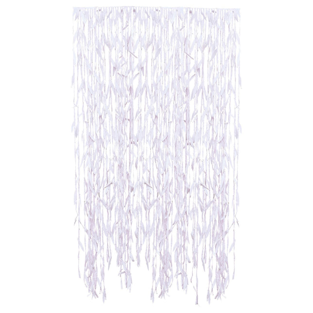 Roze Hangdecoratie Bladeren Papier 1m