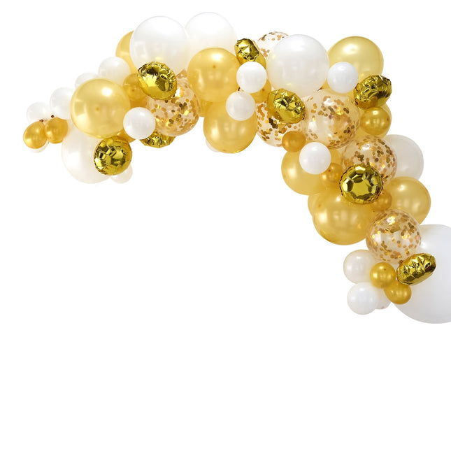 Gouden Ballonnenboog DIY Set