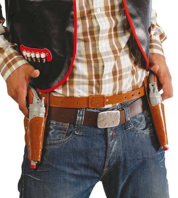 Cowboy Holsters met Pistolen