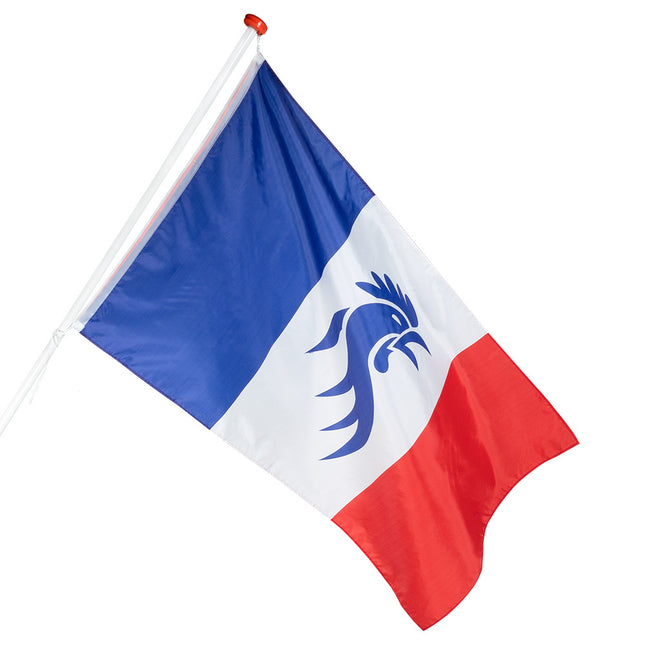 Frankrijk Gevelvlag Allez Les Bleus 1,5m