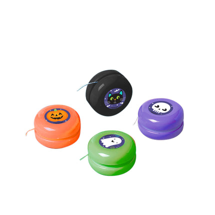 Halloween Uitdeelcadeautjes Yo-Yo 4cm 4st