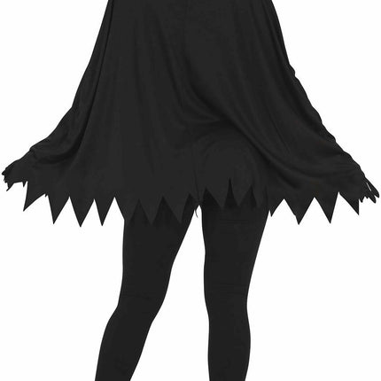 Skelet Halloween Poncho Dames