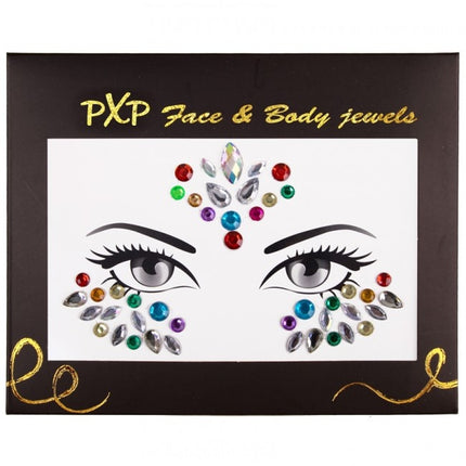 PXP Gezicht Sticker Face Jewels Bold & Beautiful