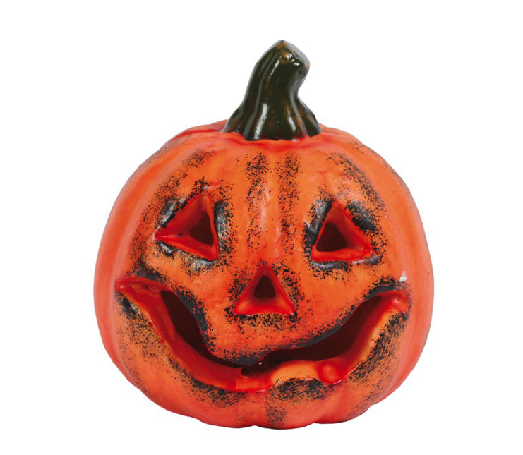 Halloween Pompoen 17cm